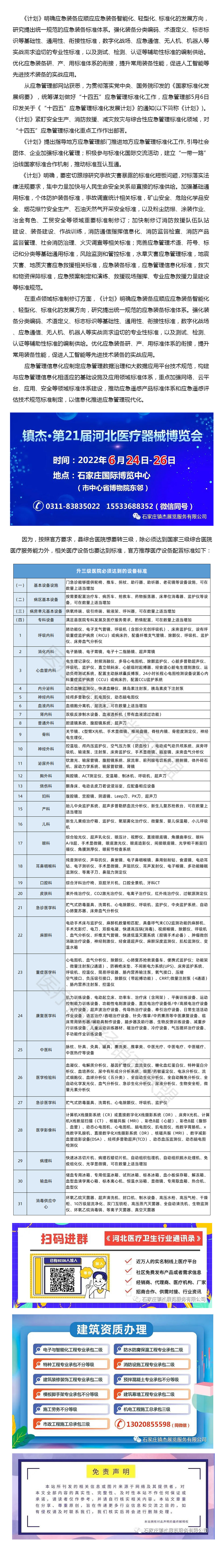 官方發文，1.68萬縣醫院設備配置開始“升級”！